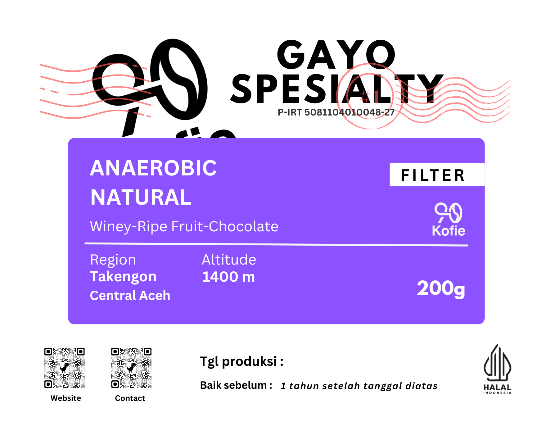 Natural Anaerobic 200g